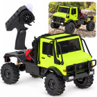 Kaugjuhitav maastikuauto LED-tuledega, roheline – U4000 MN-333, 1:18