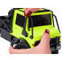 Kaugjuhitav maastikuauto LED-tuledega, roheline – U4000 MN-333, 1:18