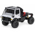 Kaugjuhitav maastikuauto LED-tulede ja puldiga, hõbedane, 4WD, 2,4 GHz, U4000 MN-333, 1:18