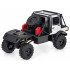 Kaugjuhitav maastikuauto LED-tulede ja puldiga, hõbedane, 4WD, 2,4 GHz, U4000 MN-333, 1:18