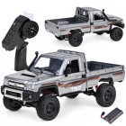 Kaugjuhitav Toyota Land Cruiseri pikap, 4×4, hõbedane, 2,4 GHz, 1:12, RC0764