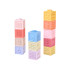 Pehmed sensoorsed kummist klotsid, pastelsed – 12 tk, ZA6635