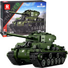 Reobrixi World of Tanksi litsentsiga tanki ehitusklotsid, 839 osa, Sherman M4A3E8, ZA5806