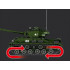 Reobrixi World of Tanksi litsentsiga tanki ehitusklotsid, 839 osa, Sherman M4A3E8, ZA5806