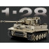 Tanki ehitusklotsid Reobrix, World of Tanks, Tiger I, 1140 osa, 1:28, ZA5807