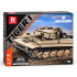 Tanki ehitusklotsid Reobrix, World of Tanks, Tiger I, 1140 osa, 1:28, ZA5807