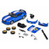 Litsentsitud metallist tuuningumudelauto, Ford Mustang GT 2018, mõõtkava 1:42, ZA6457