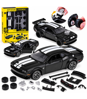 Litsentsitud metallist tuuningauto – Dodge Challenger SRT Hellcat, ZA6459, 1:36