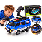 Kaugjuhitav maastikuauto, sinine – Mitsubishi Delica, 1:24, RC0805