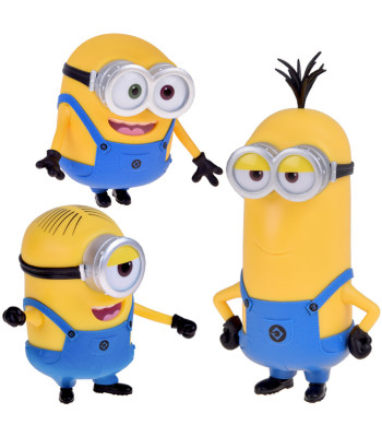 Minionite Kevin, Bobi ja Stuarti kujukeste komplekt, 3 tk ZA6467