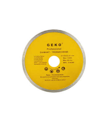 Täisprofiiliga teemantketas GEKO (100), 125mm