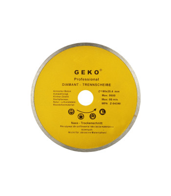 Teemantketas, pideva servaga, GEKO 180mmx25,4