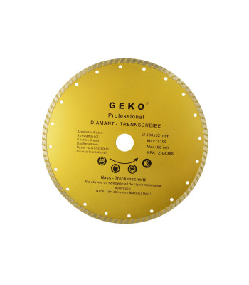 Teemantlõikeketas turbo GEKO (10), 300x8x32mm