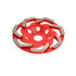 Teemantlihvketas betooni lihvimiseks RED (50) 125mmx5mm