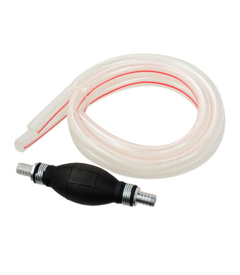 Käsitsi juhitav kütusepump koos voolikute ja tagasilöögiklapiga – kütusepumba pirn, 12mm 2x1m (50)