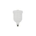 Plastikmahuti värvipüstolile, väliskeere, 600 ml (60)