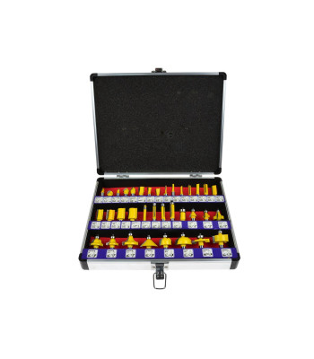 Puidu kujundusfreeside komplekt GEKO, 35 osa (5)