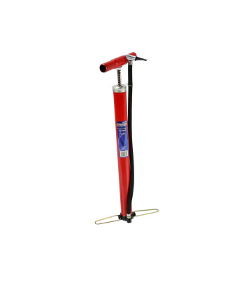 Käsitsi kasutatav püstpump universaalse ventiilikinnitusega GEKO PROFI 35x450 mm