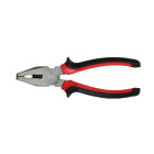 Nikeldatud universaaltangid, punane-must, 180mm (6/60)
