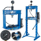 Hüdrauliline-pneumaatiline press manomeetriga GEKO 20T