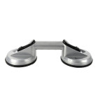 Alumiiniumist klaasi iminappkäepide (24) 2x115mm