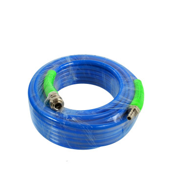 Tugevdatud PU-pneumaatiline voolik, sinine (10), 15m 12mmx8mm