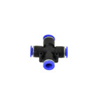 Automaatne ristliitmik PU/PE voolikutele 6mm (25/50/500)