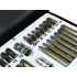 TORX-võtmete komplekt metallkarbis, CRV, 40 osa