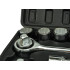 Padrunvõtmete komplekt GEKO – 12-kandilised, must kohver, 21 osa, 3/4″, 19–50 mm (2)