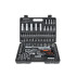 Padrunvõtmete ja otsikute komplekt, 108 osa, Torx, tüüp H(4), 1/4