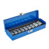TORX-padrunite komplekt metallkarbis, 9 osa, GEKO, E10–E24, 1/2