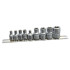 Torx-padrikute komplekt GEKO, 9 osa, E5–E16, 1/4 ja 3/8