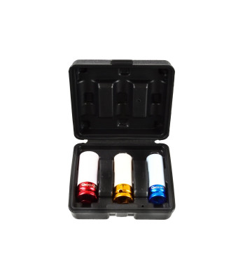 Löökpadrunite komplekt valuvelgedele, 3 tk, 17 mm, 19 mm, 21 mm (10/20)