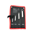 Poleeritud ring-Torx-võtmete komplekt, 4 tk, E6-E24 (40)
