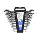 Poleeritud lehtvõtmete komplekt, 12-osaline (8)-(2/10), 6–32 mm