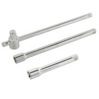 T-käepide pikendustega, 3-osaline 1/2″ (20)