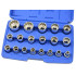 19-osaline 12-kandiliste padrunite komplekt (kohver) (10) 8–32 mm