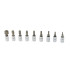 Torx-padrunotsikute komplekt CRV, 9 osa, T10–T60, 1/4