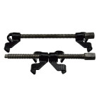 Vedrustusvedrude tõmmitsad, mustad, 2 tk (12) 260mm