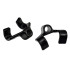 Vedrustusvedrude tõmmitsad, mustad, 2 tk (12) 260mm