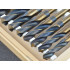 Metalli- ja puidupuuride komplekt, 8 tk, HSS(10) NWKA, mõõdud 14, 15, 16, 16.5, 19, 20.5, 22, 25.5 mm