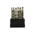 GEKO HSS-metallipuuride komplekt, 25 tk (20), 1-13mm