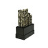 GEKO HSS-metallipuuride komplekt, 25 tk (20), 1-13mm