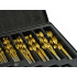 HSS TiN metallipuuride komplekt metallile, box(5), 170-osaline