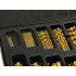 HSS TiN metallipuuride komplekt metallile, box(5), 170-osaline