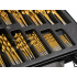 HSS TiN metallipuuride komplekt metallile, box(5), 170-osaline