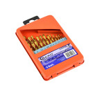 Metallipuuride komplekt GEKO HSS TiN, 13 tk, 1.5–6.5 mm (20/80)