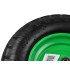 Käruratas rombmustriga, roheline velg (1 tk) – 4.00-8 4PR