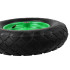 Käruratas rombmustriga, roheline velg (1 tk) – 4.00-8 4PR