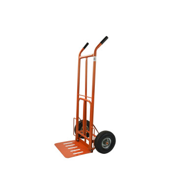 Transpordikäru kokkuklapitava platvormiga, oranž, 250 kg, 300 x 400 mm